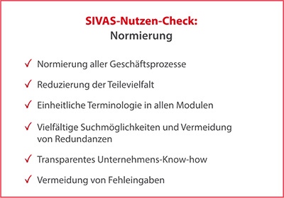 NC-Normierung SIVAS Normierung