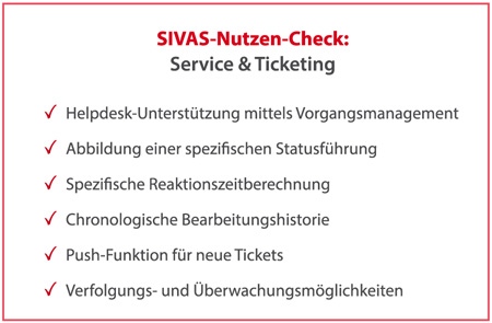 SIVAS Service & Ticketing