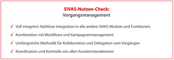 NC_Vorgangsmanagement SIVAS Vorgangsmanagement