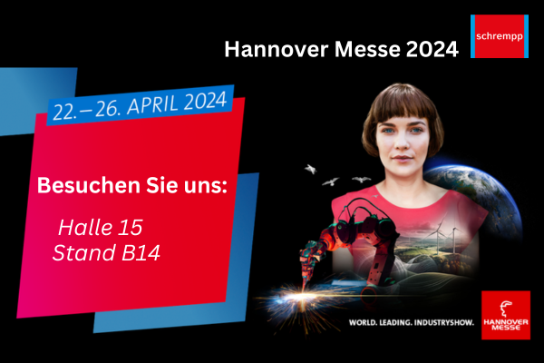 Popup Einladung zur Hannover Messe 2024