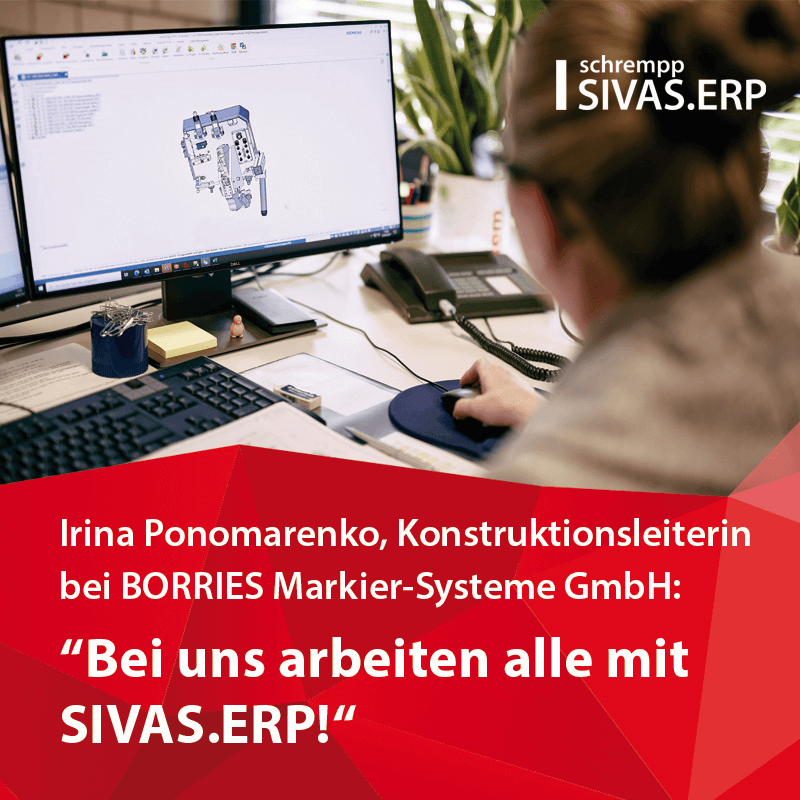 BORRIES Markier-Systeme GmbH arbeitet erfolgreich mit SIVAS.ERP