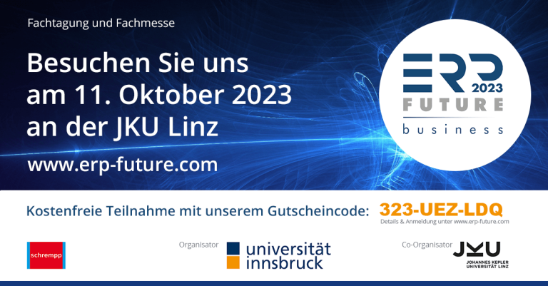 schrempp auf der ERP Future 2023 in Linz